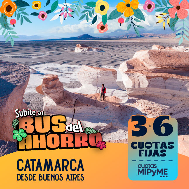 pasajes a Catamarca desde Buenos Aires